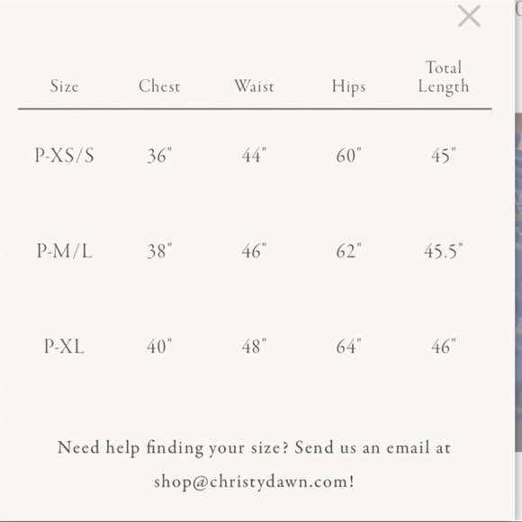 NWT Christy Dawn The Paloma Dress PXL - Picture 10 of 10